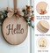 6 Pack Wood Circles for Crafts, 8 Inch Unfinished Wood Circles Discs